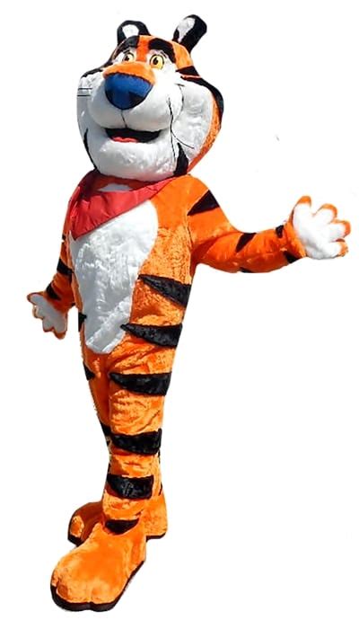Tony the tiger mascot suit